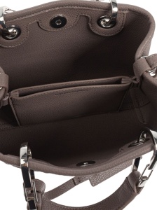 Emporio Armani Small logo-plaque top-handle tote bag - Img 3