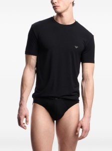Emporio Armani T-shirts and Polos Black - Img 2