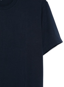Emporio Armani T-shirts and Polos Blue - Img 2