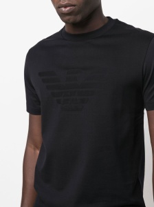 Emporio Armani T-shirts and Polos Blue - Img 3