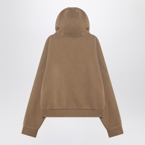 Entire Studios Beige zip-up sweatshirt in cotton - Img 2