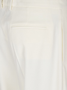 Erika Cavallini Semi-Couture Trousers White - Img 3
