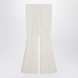 ETRO Flared trousers in ivory viscose - Img 2