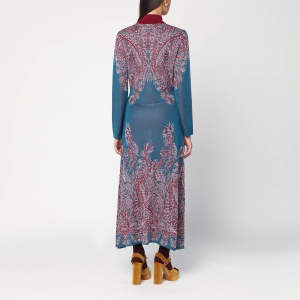 ETRO Multicolored cardigan long dress - Img 2