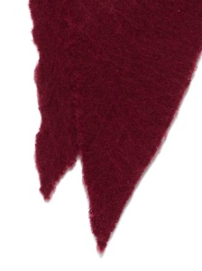 Faliero Sarti Frayed-edge wool-cashmere blend scarf - Img 2
