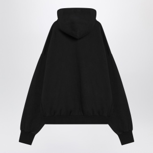 Fear of God Essentials Black hoodie with University logo - Img 2