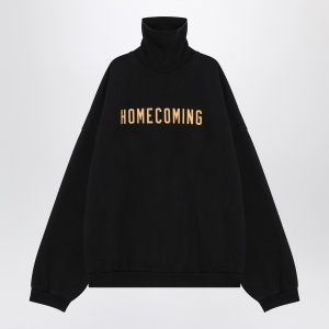 Fear of God Essentials High-necked black Homecoming sweatshirt