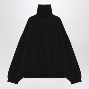 Fear of God Essentials High-necked black Homecoming sweatshirt - Img 2