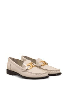Ferragamo Gancini leather loafers - Img 4