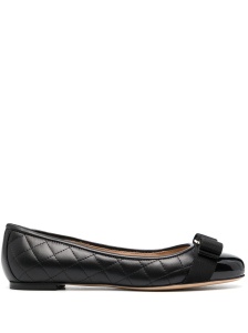 Ferragamo Varina quilted ballerinas