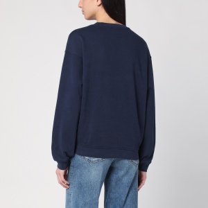 Frame Navy blue cotton blend sweatshirt - Img 2