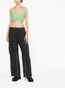 Ganni cropped tank top - Img 2