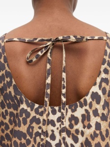 GANNI Dresses Brown - Img 4