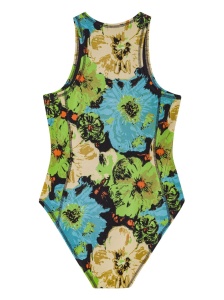 Ganni floral-print Bodysuit - Img 3