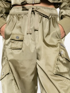 GANNI Trousers Green - Img 4