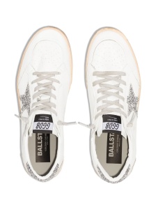 Golden Goose Ball Star Wishes in nappa leather with glitter star and heel tab - Img 3