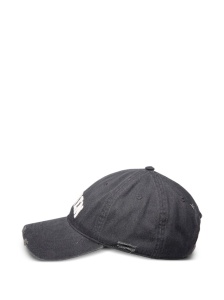 Golden Goose cotton baseball cap with a lived-in finish - Img 2