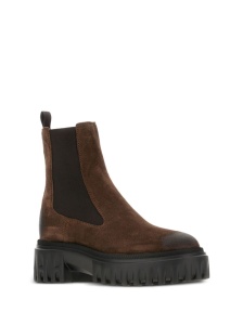 Hogan Pre 50mm elastic-panel leather boots - Img 3