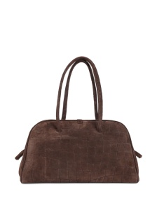 JACQUEMUS A Turismo crocodile-embossed knot-detail tote bag - Img 2
