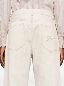 JACQUEMUS Jeans Beige - Img 3