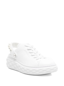 Jimmy Choo 50mm pearl-slingback platform sneakers - Img 2