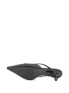 Jimmy Choo 50mm Sana pearl-embellished mules - Img 3