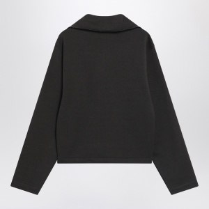 LEMAIRE Brown wool-blend zip sweater - Img 2
