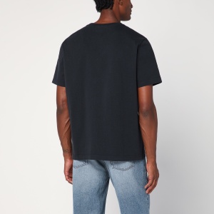 Maison Kitsuné Anthracite grey cotton T-shirt - Img 2