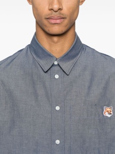 Maison Kitsuné Maison Kitsune fox head shirt - Img 3