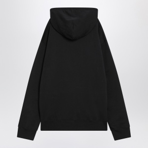 MM6 Maison Margiela Black sweatshirt with logo label - Img 2