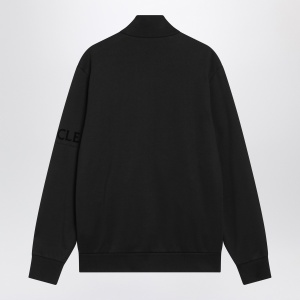Moncler Black cotton zip hoodie - Img 2