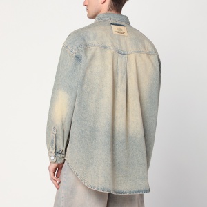 New Amsterdam Surf Association Faded beige denim shirt - Img 2