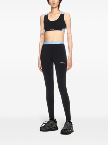 Off White Bra With Colour-Block Design - Img 4