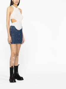 Off White Denim mini skirt - Img 3
