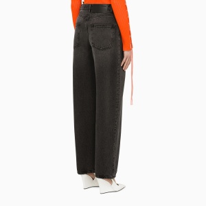 Off White Off-White™ Black washed balloon jeans - Img 2