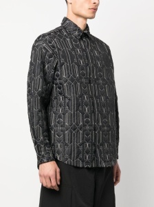 Palm Angels Shirts Grey - Img 2