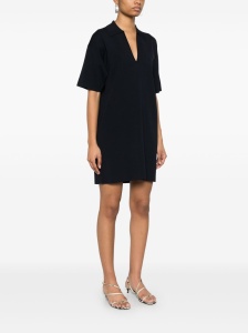 Parosh mini dress with collar detail and V-neckline - Img 4