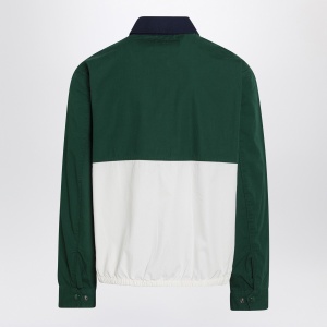 Polo Ralph Lauren Green/white/blue zippered jacket with logo - Img 2
