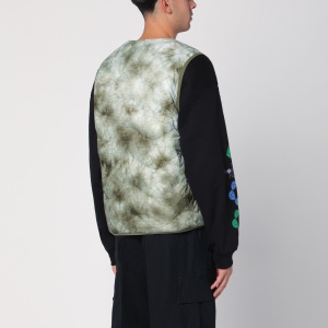 Purple Mountain Observatory Camouflage quilted nylon waistcoat - Img 2