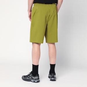 Purple Mountain Observatory Olive green Bermuda in mixed nylon - Img 2