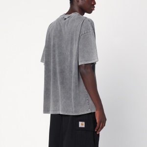 Represent vintage gray crew neck T-shirt - Img 2