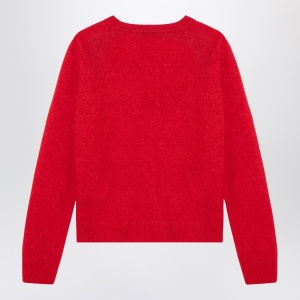 Roberto Collina Red sweater in cashmere and silk blend - Img 2