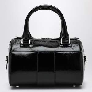 ROGER VIVIER Belle Vivier Mini Bowling Bag in black patent leather - Img 2