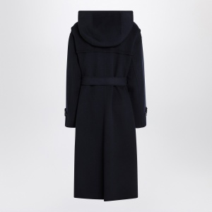S Max Mara Blue coat with matching double belt - Img 2