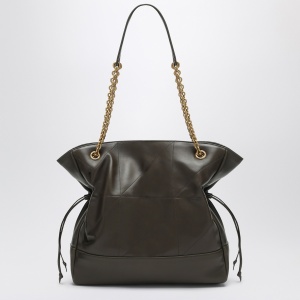 Saint Laurent Brown leather shopping bag Jamie - Img 2