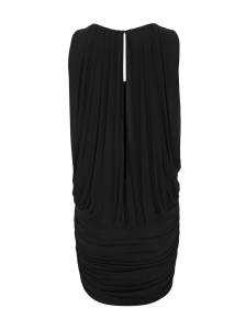 Saint Laurent Sleeveless Draped Minidress - Img 2