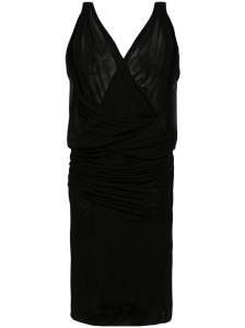 Saint Laurent V-necked mini dress