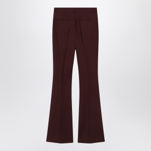 Sportmax Bordeaux wool trousers - Img 2