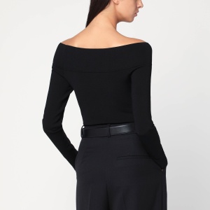 Stella McCartney Black viscose-blend top - Img 2