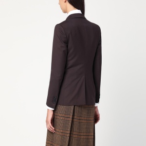 Tagliatore Brown double-breasted jacket in wool blend - Img 2